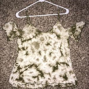 A&E soft and sexy off the shoulder tank top